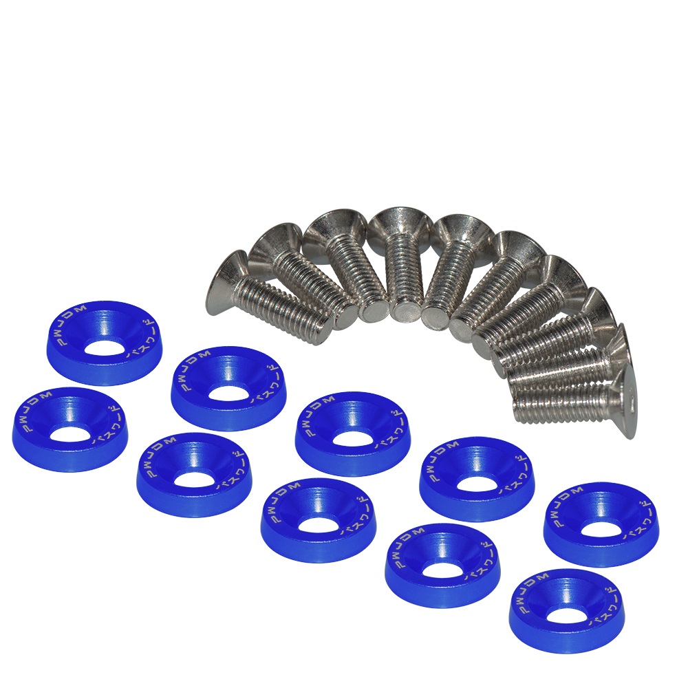 Bumper Plate 10Kg - 10 قطعة M6 JDM سيارة تعديل