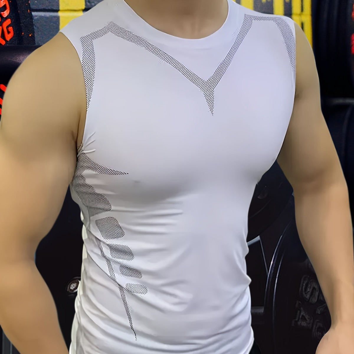 قميص رجالي مضغوط بدون أكمام لل - مراجعة Crossfit Vest وسعره