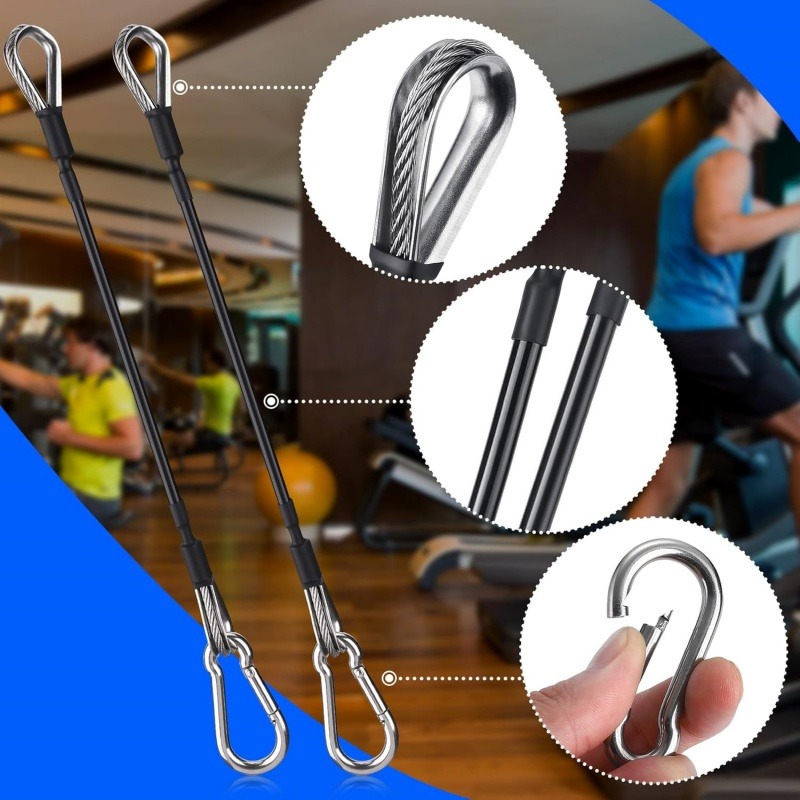 كابل تمديد للجيم بطول 25 سم مت - مراجعة Battle Rope Anchor وسعره