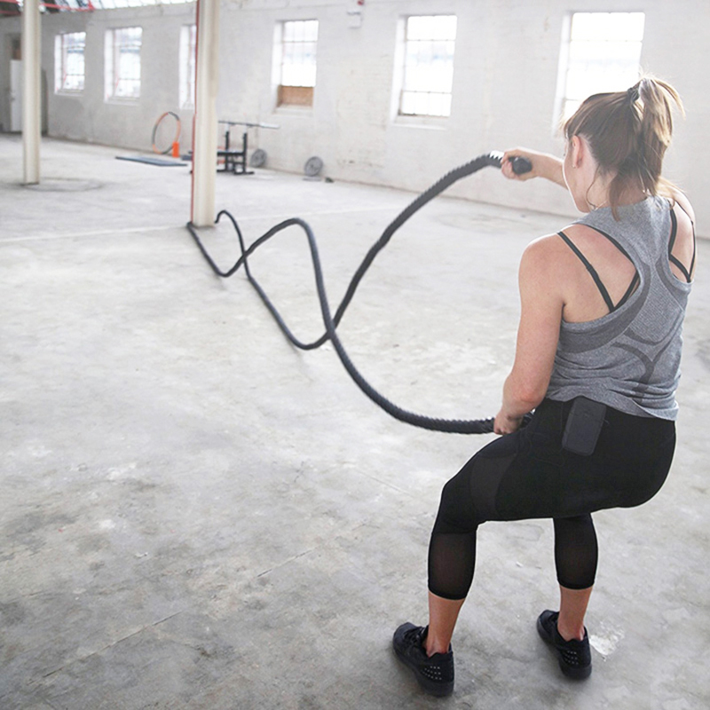 حبل تدريب للياقة البدنية بطول  - مراجعة Battle Rope Anchor وسعره
