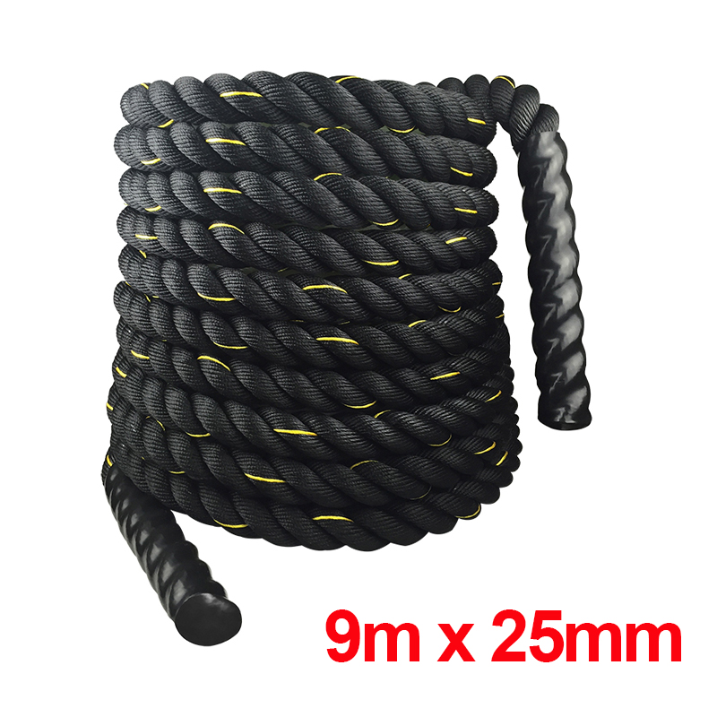 حبل تدريب للياقة البدنية بطول  - مراجعة Battle Rope Anchor وسعره